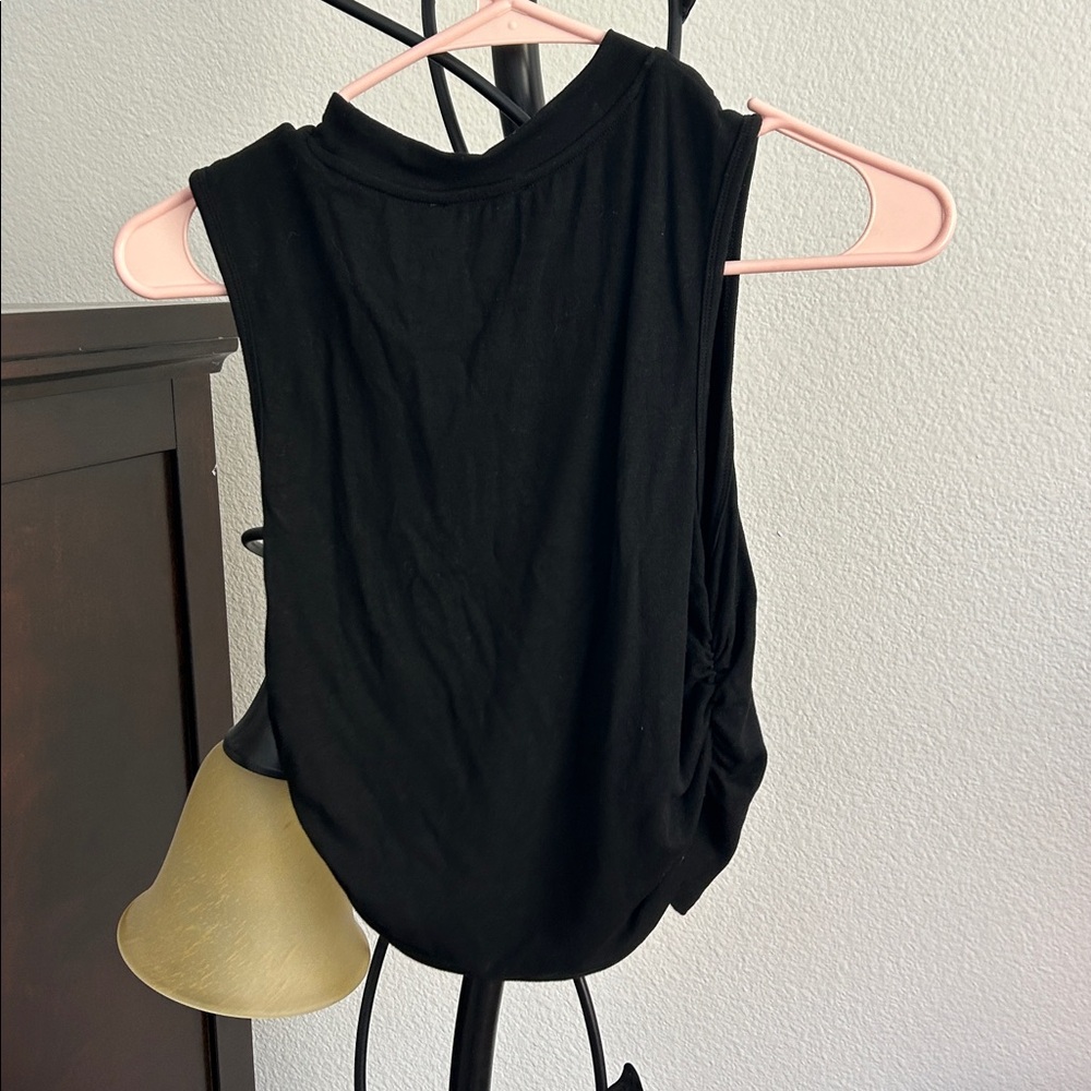 Black Sleeveless Top